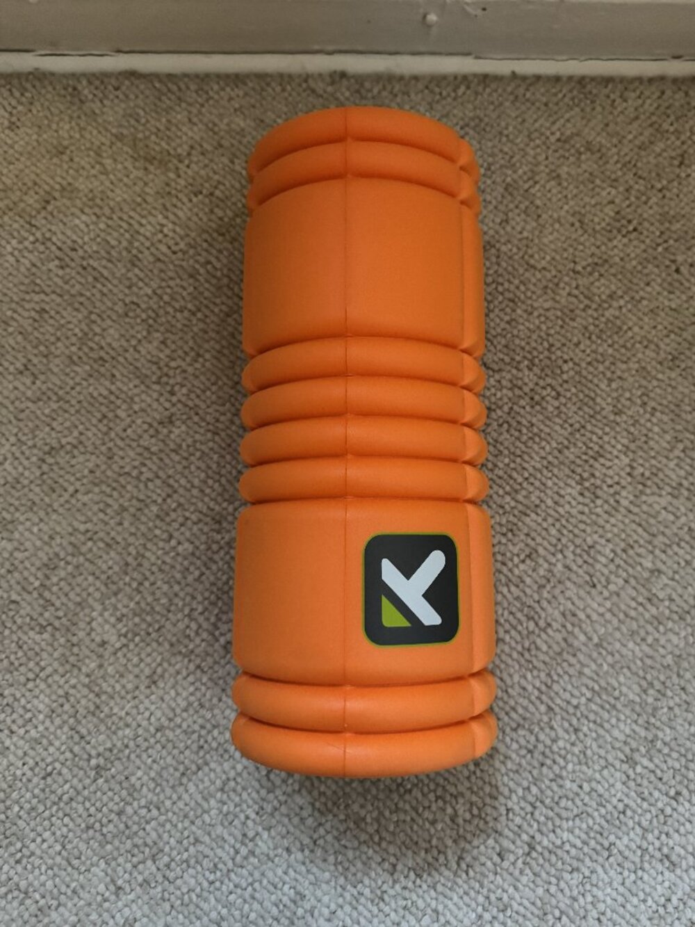 TRIGGERPOINT Performance Therapy Grid Foam Roller 13-inch, Orange